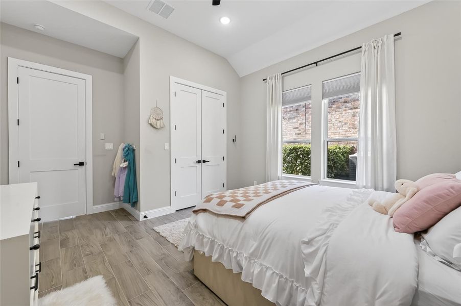 Another view of the secondary bedroom. Another view of the secondary bedroom.