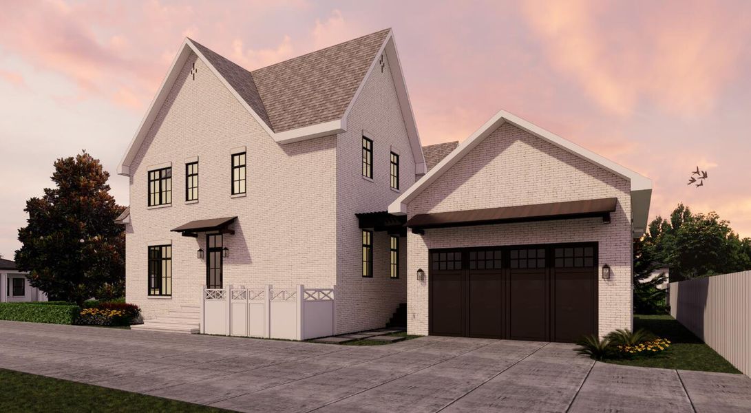 Front exterior of a new home in , Mount Pleasant, SC, highlighting curb appeal (Image 20).