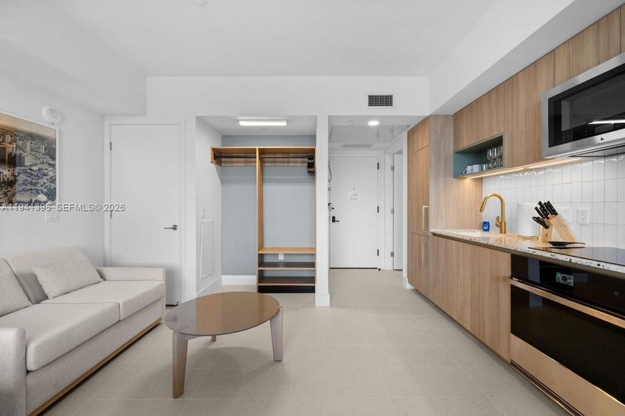 Furnished interior view inside a new home in Natiivo Miami, Miami (Image 5).