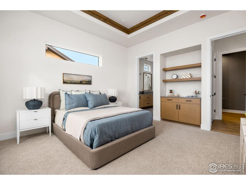 Furnished interior view inside a new home in , Timnath (Image 27).