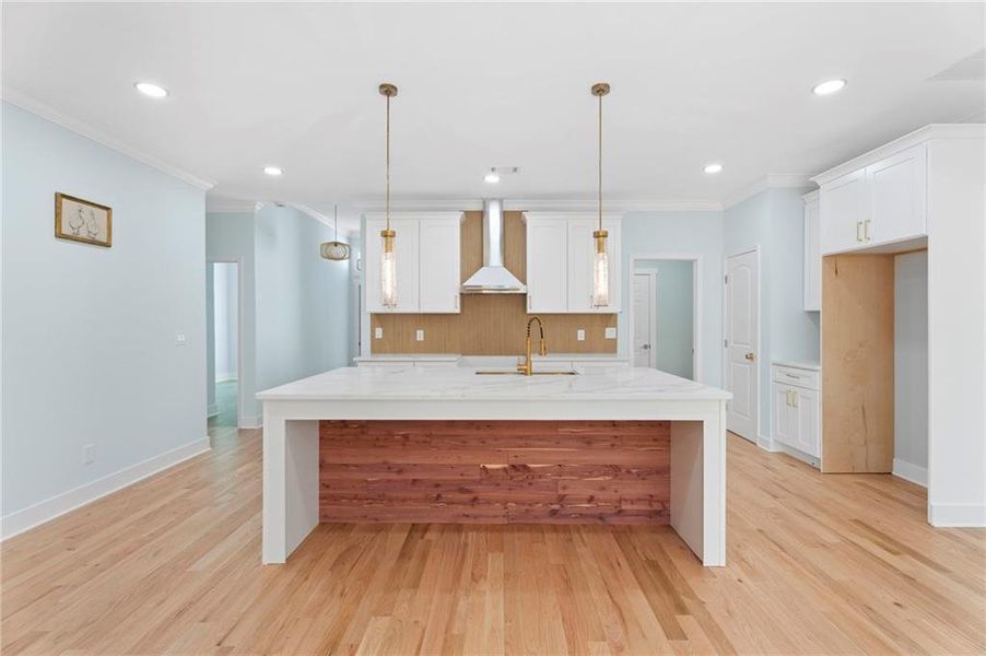 Furnished interior view inside a new home in , Summerville (Image 13).