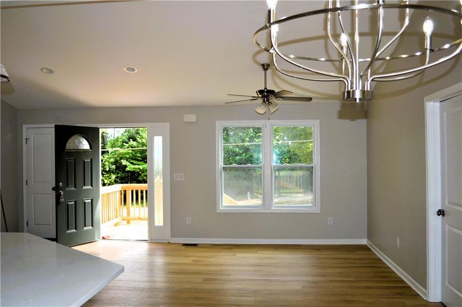 Spacious, unfurnished interior of a new home in , Fayetteville (Image 9).