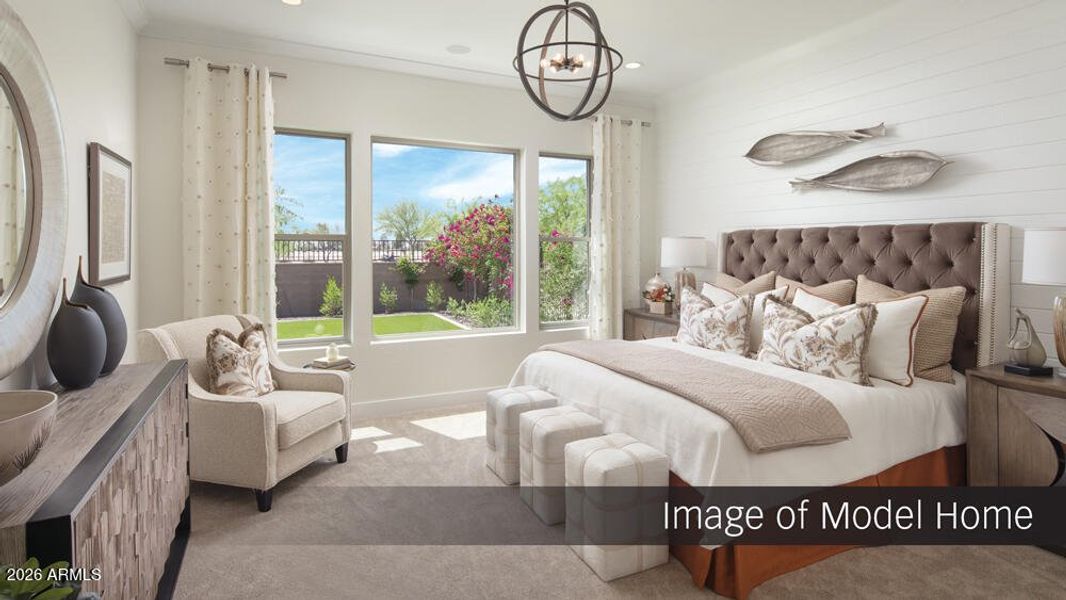 MIra Model Primary Bedroom