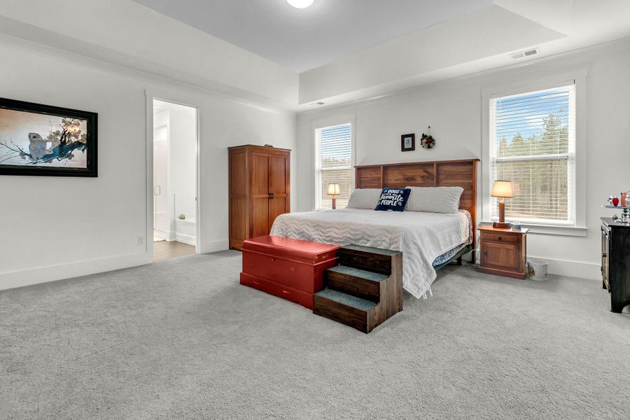 Furnished interior view inside a new home in Homecoming, Ravenel (Image 42).