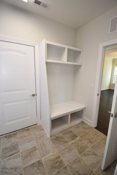 Representative furnished interior of a home built from the Cambridge by Keystone Homes NC in Weybridge, Burlington (Image 16).