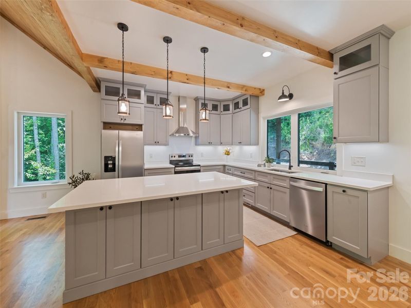 Furnished interior view inside a new home in , Clyde (Image 8).