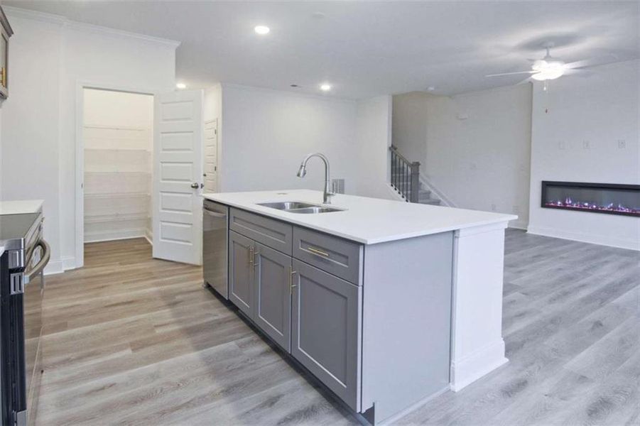 Furnished interior view inside a new home in Porter Reserve, Decatur (Image 8).