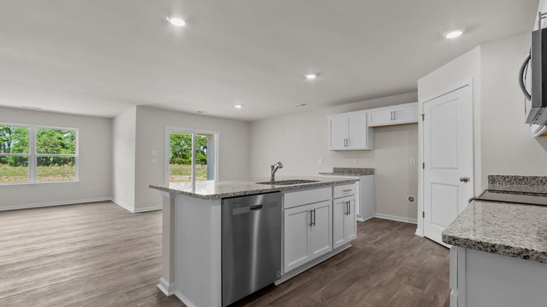 Furnished interior view inside a new home in Blair Ridge, La Grange (Image 6).