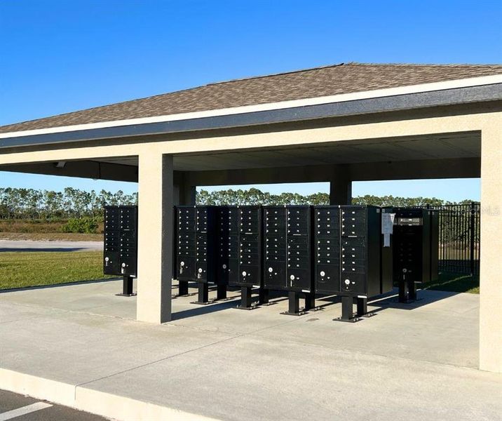 covered mailbox