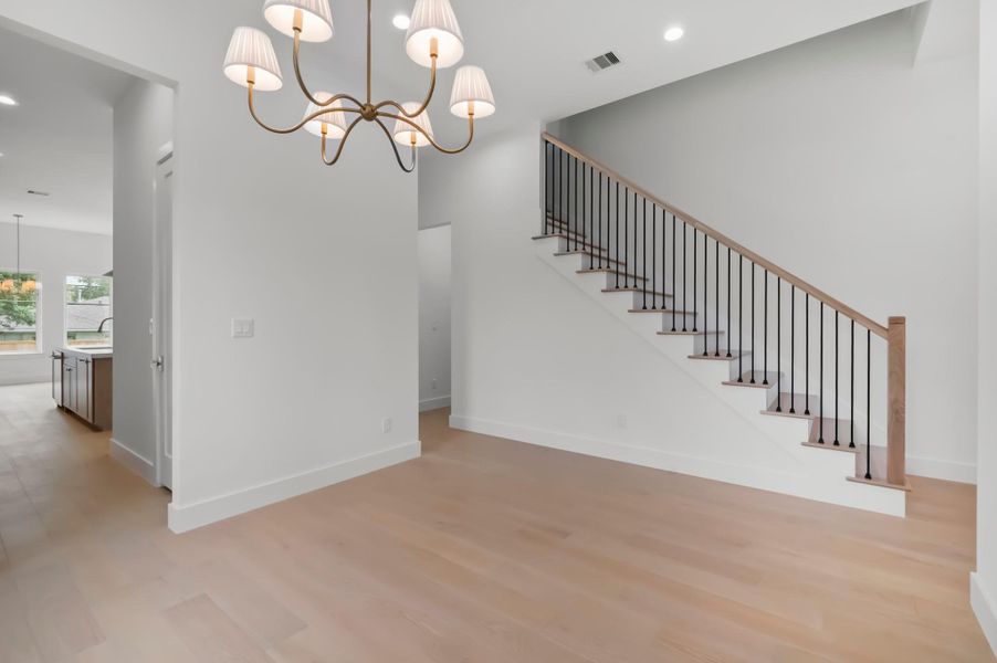 Formal dining room. Formal dining room.