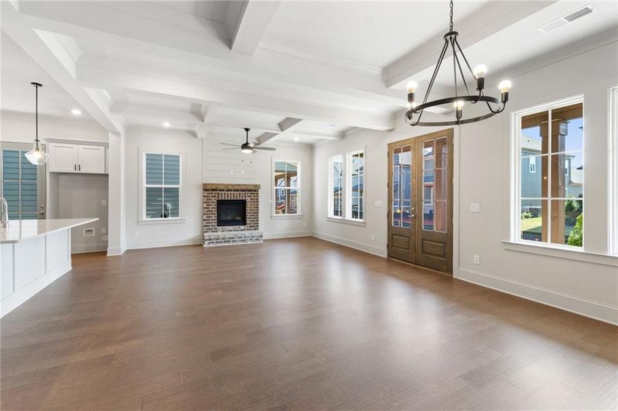 Spacious, unfurnished interior of a new home in Trove, Watkinsville (Image 20).