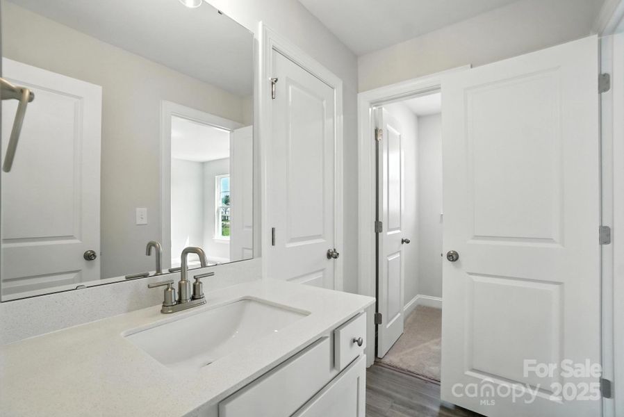 Furnished interior view inside a new home in Hampton Woods, Charlotte (Image 3).