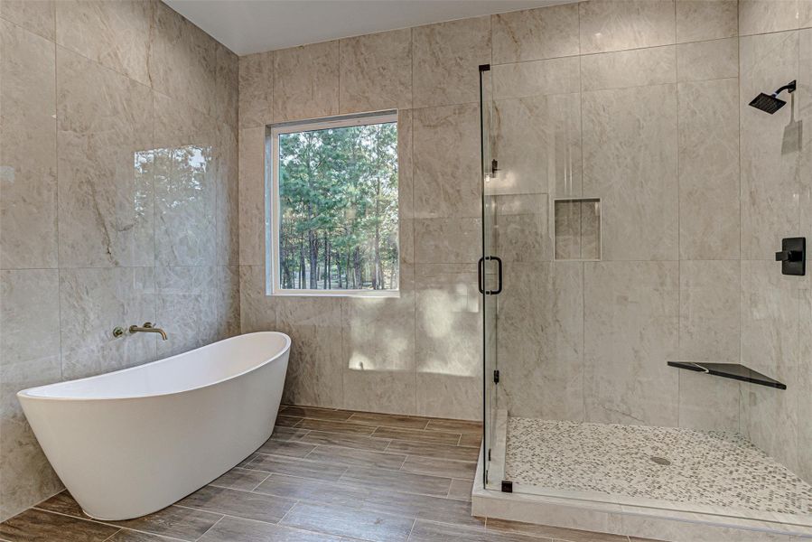 Owner's suite bathroom. Owner's suite bathroom.