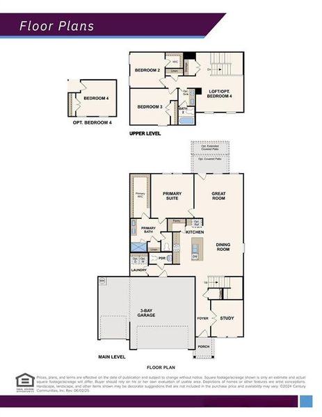 2D floor plan layout of this home in Lone Oak, Alvarado, TX (Image 4).