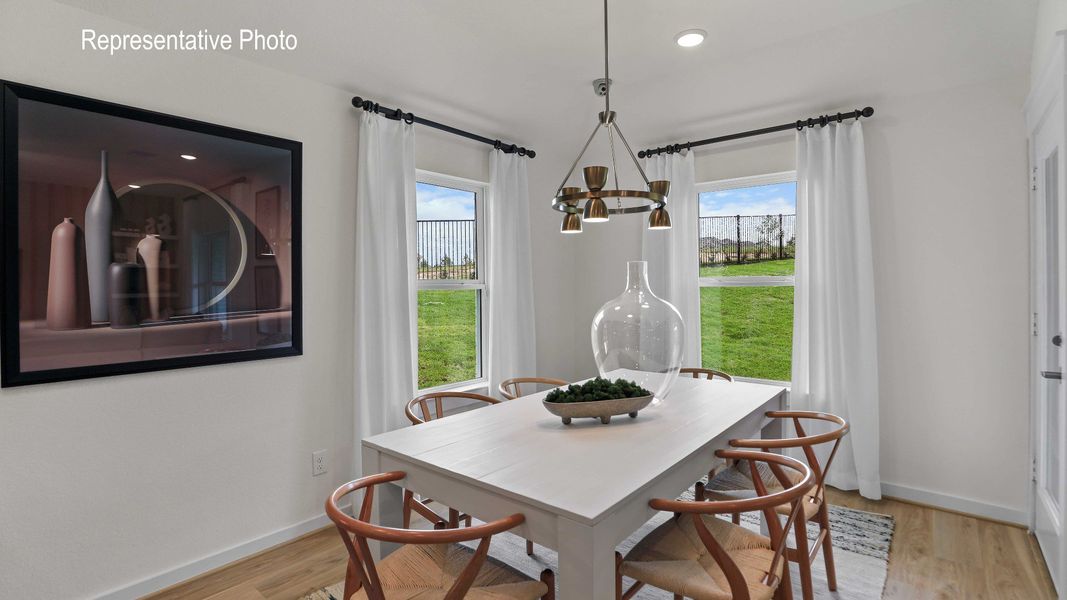 Furnished interior view inside a new home in Patriot Estates, Venus (Image 8).
