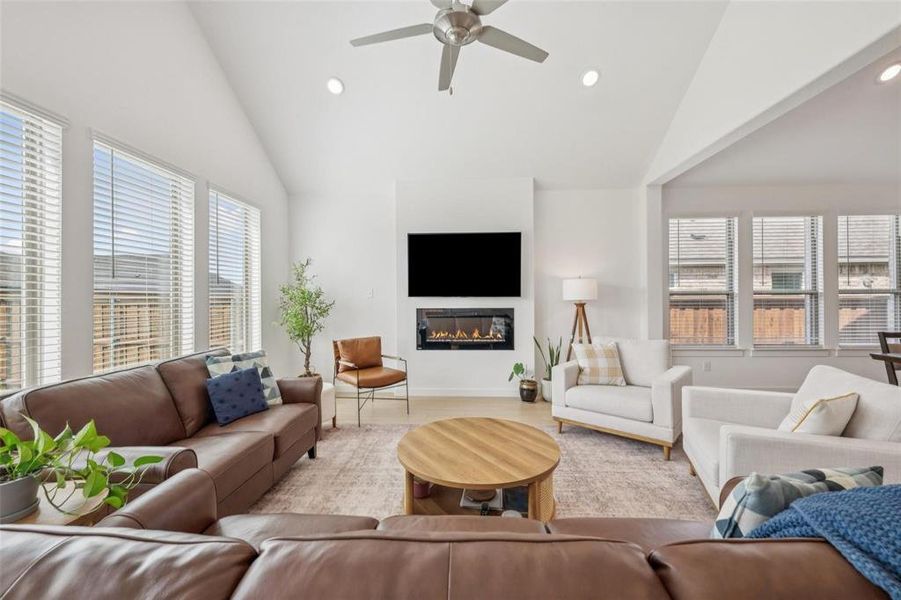 Furnished interior view inside a new home in , Fort Worth (Image 17).