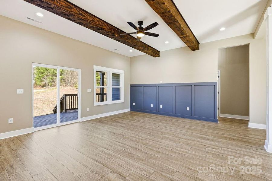 Spacious, unfurnished interior of a new home in , Hendersonville (Image 40).