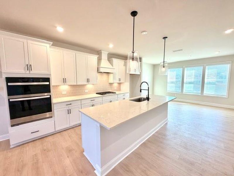 Furnished interior view inside a new home in Towne Village at Suwanee Dam, Sugar Hill (Image 7).