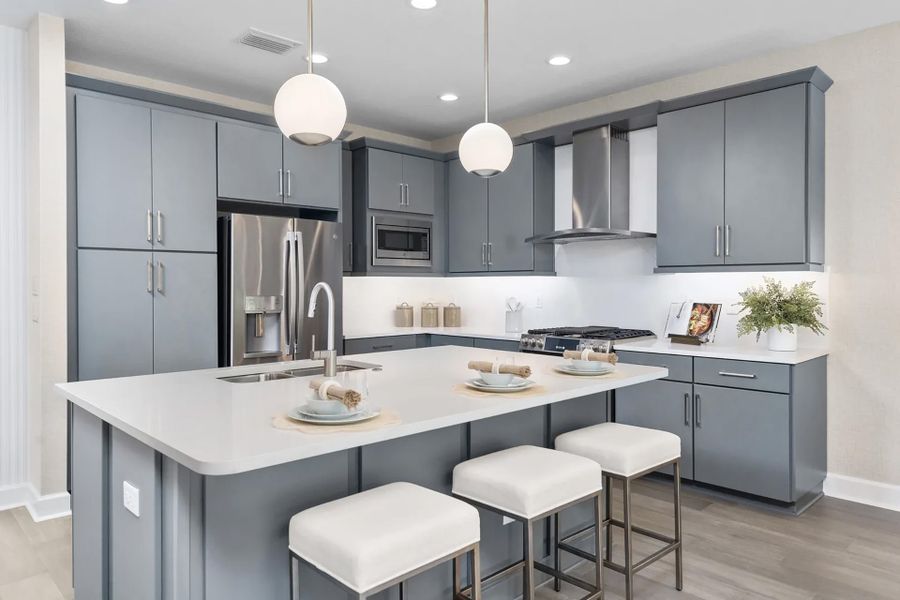 Representative furnished interior of a home built from the Orchid by GL Homes in Valencia Ridge (55+), Wesley Chapel (Image 7). Representative furnished interior of a home built from the Orchid by GL Homes in Valencia Ridge (55+), Wesley Chapel (Image 7).