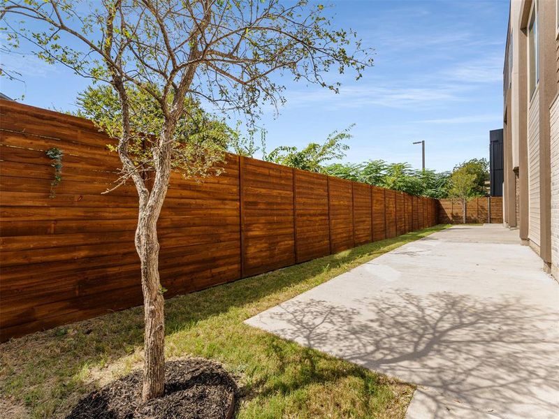 Exterior details and patio area of a home in , Dallas (Image 27).