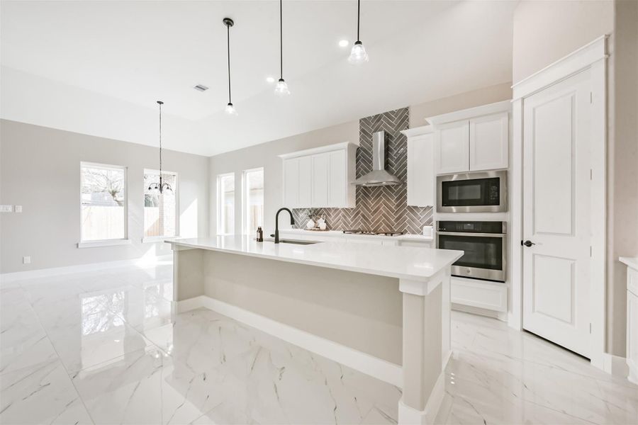 Furnished interior view inside a new home in , Pasadena (Image 17). Furnished interior view inside a new home in , Pasadena (Image 17).