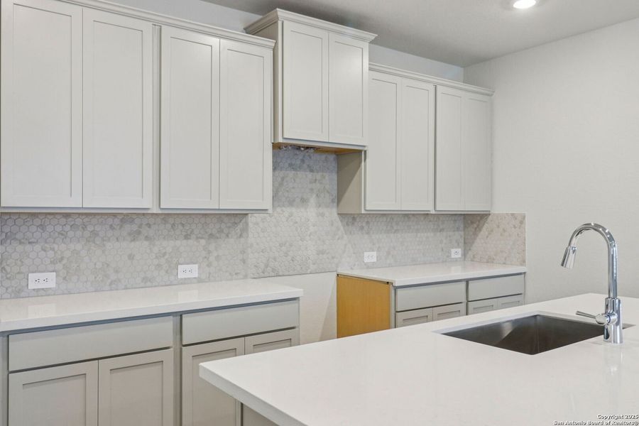 Close-up of interior finishes inside a home in Estancia Ranch - Premier Series, San Antonio (Image 17). Close-up of interior finishes inside a home in Estancia Ranch - Premier Series, San Antonio (Image 17).