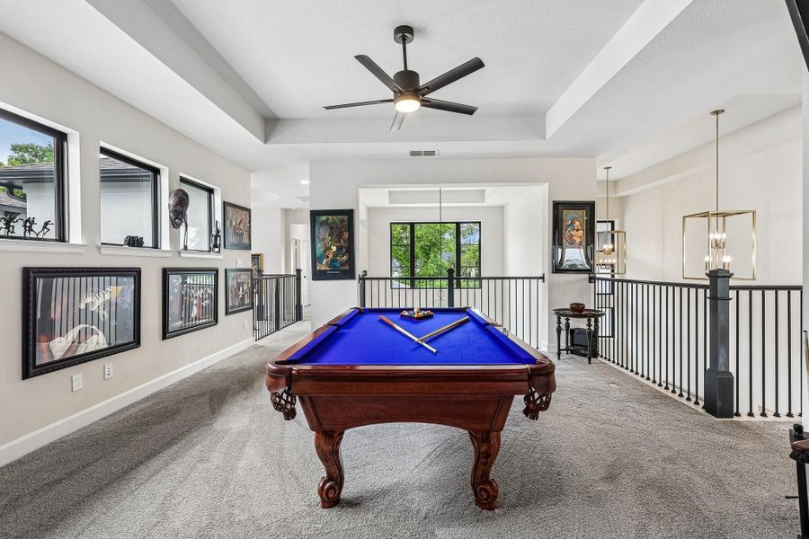 Furnished interior view inside a new home in Sienna, Missouri City (Image 25).