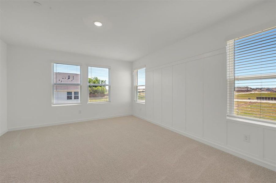 Spacious, unfurnished interior of a new home in Providence Commons, Providence Village (Image 23).