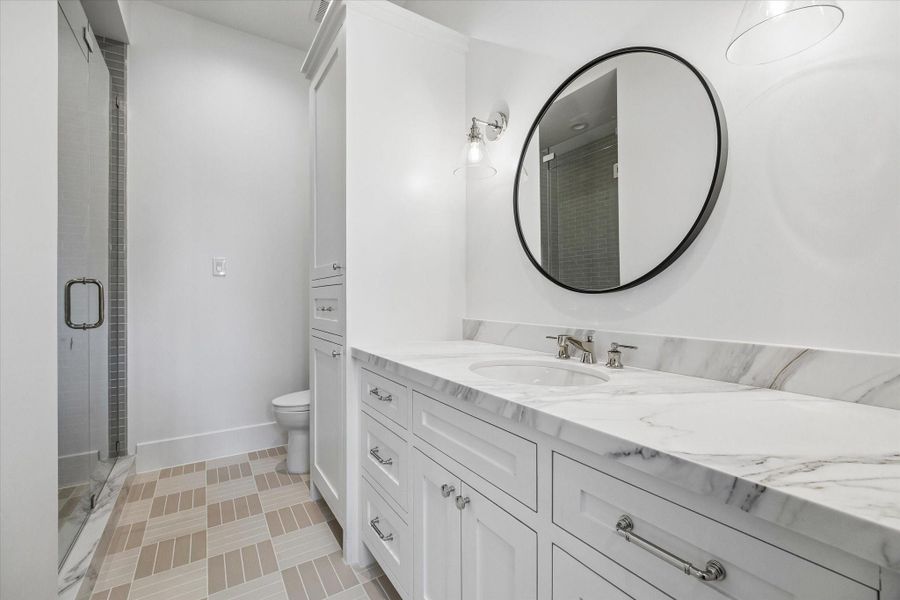 Furnished interior view inside a new home in , Spring Valley Village (Image 15).