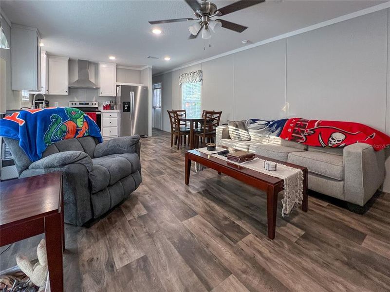 Furnished interior view inside a new home in , New Port Richey (Image 4).