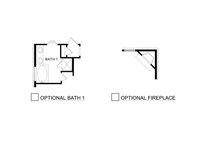 2D floor plan layout of this home in The Woods at Lindsey Place, Anna, TX (Image 3). 2D floor plan layout of this home in The Woods at Lindsey Place, Anna, TX (Image 3).