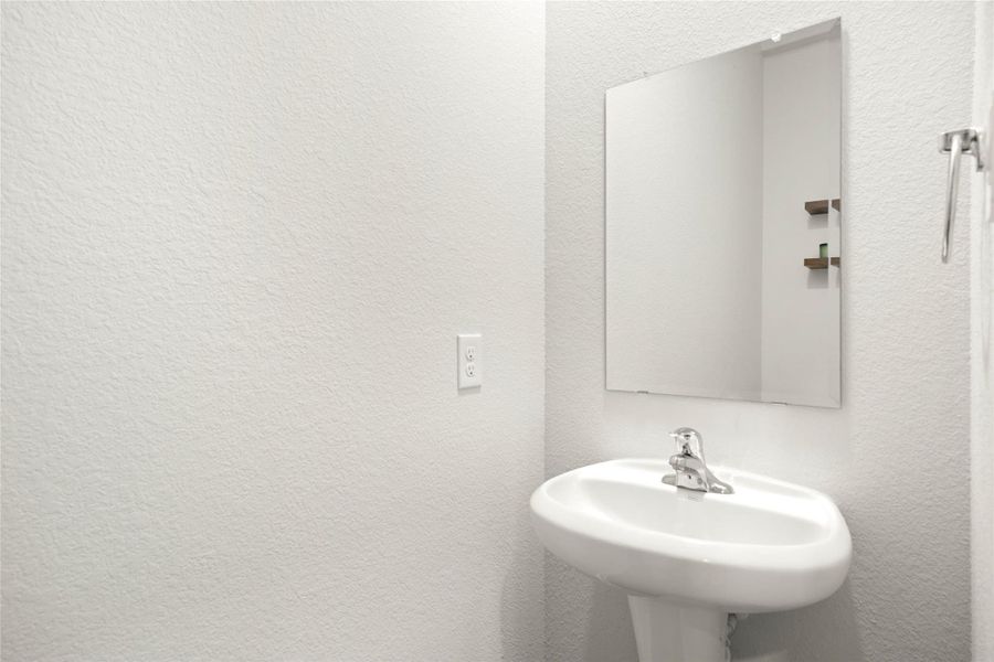 Conveniently located near the main living areas for guests and everyday use. Conveniently located near the main living areas for guests and everyday use.