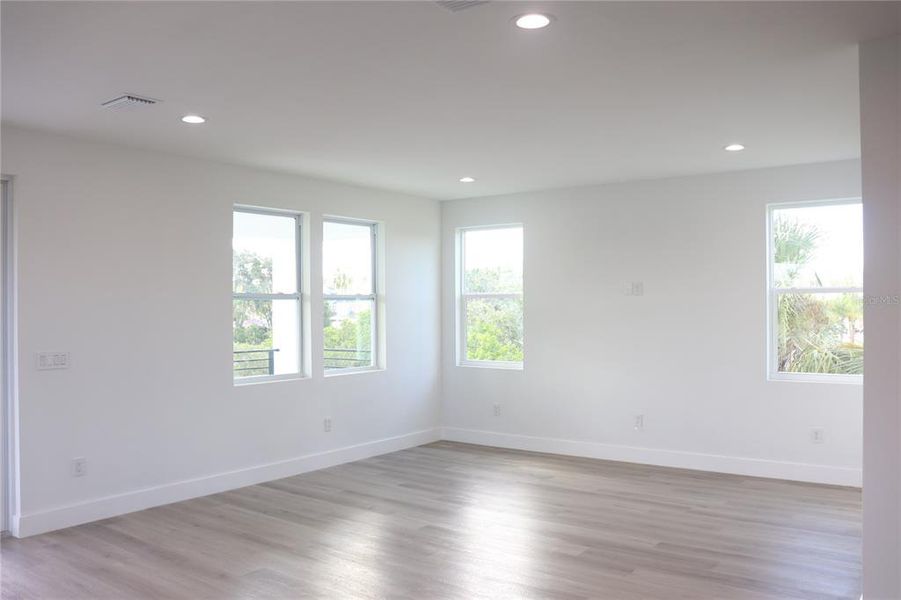 Spacious Family Room