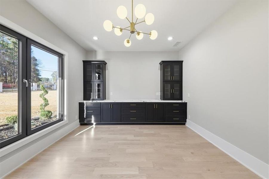 Furnished interior view inside a new home in , Lawrenceville (Image 8).