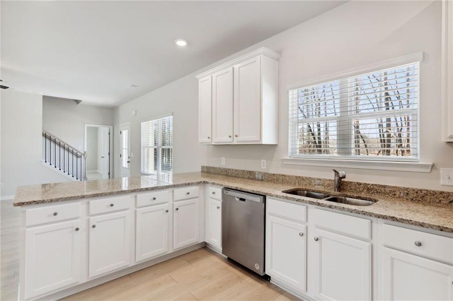 Furnished interior view inside a new home in , Crawford (Image 10).