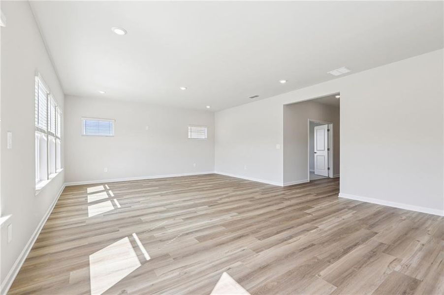 Spacious, unfurnished interior of a new home in Preserve at Mountain Creek, Pendergrass (Image 42).