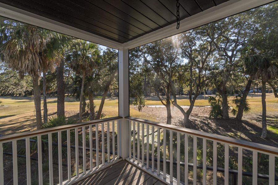 Exterior details and patio area of a home in , Edisto Island (Image 27). Exterior details and patio area of a home in , Edisto Island (Image 27).