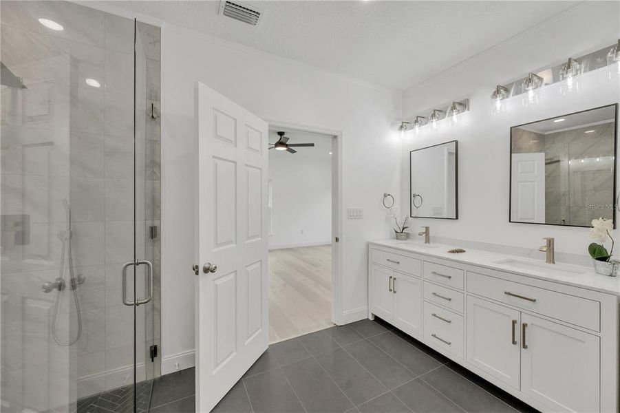 Furnished interior view inside a new home in , Dade City (Image 9).