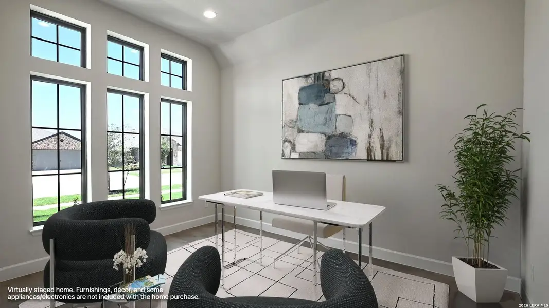 Furnished interior view inside a new home in Veramendi, New Braunfels (Image 13).