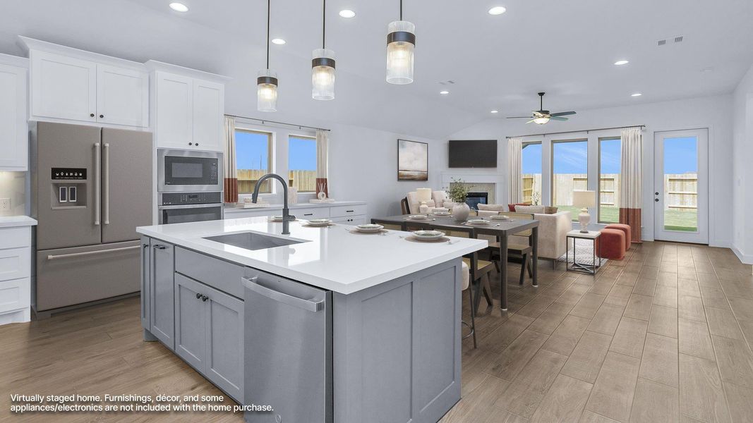 Furnished interior view inside a new home in Everly, Hockley (Image 7).
