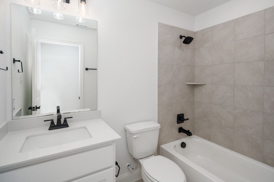 Furnished interior view inside a new home in Legacy Hills, Celina (Image 15).