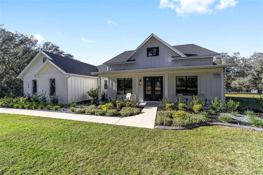 Front exterior of a new home in , Belleview, FL, highlighting curb appeal (Image 26).