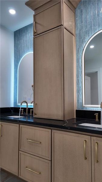 Close-up of interior finishes inside a home in , Sugar Hill (Image 7).