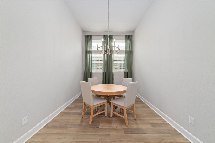 Furnished interior view inside a new home in Harvest Green - Reserve Collection, Richmond (Image 5).