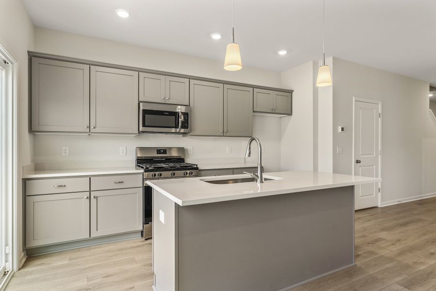 Furnished interior view inside a new home in Edwards Station, Taylors (Image 5).