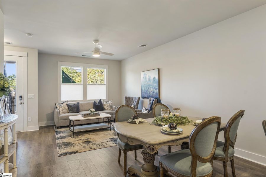 Furnished interior view inside a new home in Renaissance Place, Greenville (Image 6). Furnished interior view inside a new home in Renaissance Place, Greenville (Image 6).