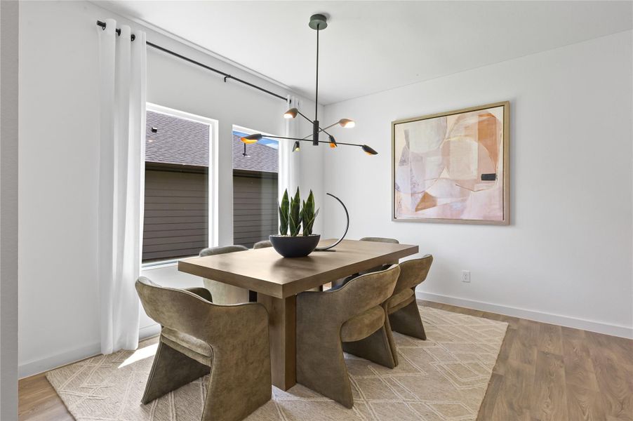 Furnished interior view inside a new home in Holly Ridge, Rosenberg (Image 34).