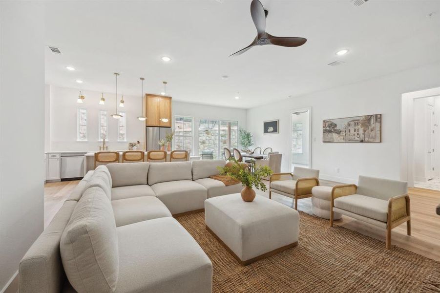 Furnished interior view inside a new home in , Rockwall (Image 5).