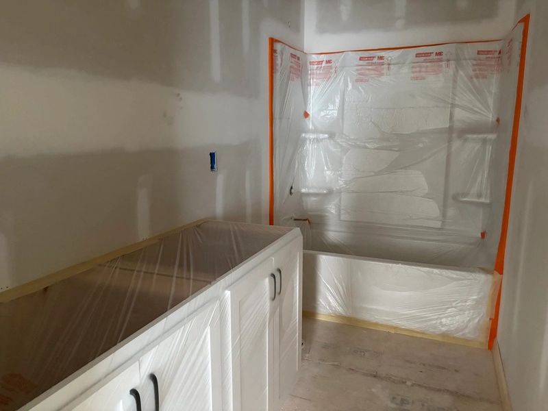 Bath 2 featuring the AW Collection® Harmony - Smooth surfaces and soft tones feel right at home.