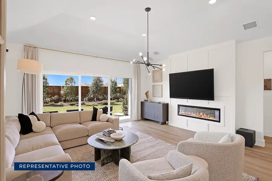 Representative furnished interior of a home built from the Ford F by First Texas Homes in Spiritas Ranch, Little Elm (Image 9).